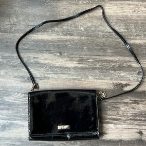 Kate Spade Satin Black Crossbody Purse